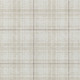 9' X 12' Ivory Beige And Brown Plaid Washable Indoor Outdoor Area Rug