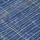 5' X 8' Navy Blue Gray And Brown Striped Washable Indoor Outdoor Area Rug