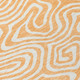 10' X 14' Peach And Ivory Abstract Washable Indoor Outdoor Area Rug