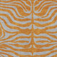 8' X 10' Copper And Gray Animal Print Washable Indoor Outdoor Area Rug