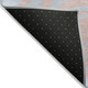 8' Pink And Gray Round Animal Print Washable Indoor Outdoor Area Rug