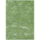 8' X 10' Green Blue And Ivory Abstract Washable Indoor Outdoor Area Rug