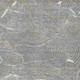 5' X 8' Gray Brown And Ivory Abstract Washable Indoor Outdoor Area Rug