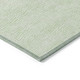 10' X 14' Mint Green And Ivory Geometric Washable Indoor Outdoor Area Rug