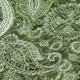 9' X 12' Olive Green Charcoal And Gray Floral Medallion Washable Indoor Outdoor Area Rug