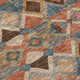 9' X 12' Brown Gray And Tan Geometric Washable Indoor Outdoor Area Rug