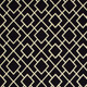10' X 13' Black And Ivory Diamond Area Rug