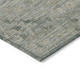 5' X 8' Sage And Beige Floral Washable Indoor Outdoor Area Rug