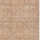 9' X 12' Coral And Ivory Floral Washable Indoor Outdoor Area Rug