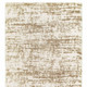 2' X 8' Ivory And Gray Abstract Strokes Runner Rug