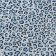 9' X 12' Blue Animal Print Washable Indoor Outdoor Area Rug