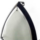 7" Black Abstract Metal And Glass Wall Sconce Candle Holder