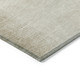 3' X 5' Taupe Geometric Washable Indoor Outdoor Area Rug