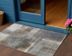 3' X 5' Khaki And Brown Abstract Washable Indoor Outdoor Area Rug