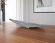 32" Gray Cast Aluminum Oval Centerpiece Bowl