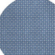 8' Blue And Sky Blue Round Floral Washable Indoor Outdoor Area Rug