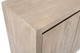 42" Ivory Distressed Reclaimed Wood Sideboard With Two Doors