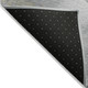 8' Gold And Gray Round Striped Washable Indoor Outdoor Area Rug