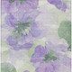 8' X 10' Lavender And Artichoke Green Floral Washable Indoor Outdoor Area Rug
