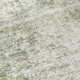 3' X 5' Green And Ivory Abstract Washable Indoor Outdoor Area Rug
