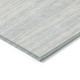 3' X 5' Silver And Ivory Abstract Washable Indoor Outdoor Area Rug