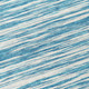 8' X 10' Teal Blue And Ivory Abstract Washable Indoor Outdoor Area Rug