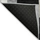 8' X 10' Black Ivory And Beige Geometric Washable Indoor Outdoor Area Rug