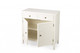 31" White Solid Wood Two Drawer Sideboard with Two Doors