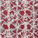 9' X 12' Burgundy And Ivory Abstract Washable Indoor Outdoor Area Rug