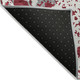 10' X 14' Burgundy And Ivory Abstract Washable Indoor Outdoor Area Rug