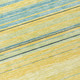 5' X 8' Yellow Denim Blue And Sky Blue Striped Washable Indoor Outdoor Area Rug