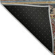 5' X 8' Rust Gray And Gold Tribal Washable Indoor Outdoor Area Rug