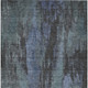 10' X 14' Blue And Gray Abstract Washable Indoor Outdoor Area Rug