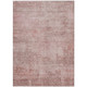 3' X 5' Blush And Pink Abstract Washable Indoor Outdoor Area Rug