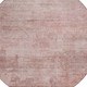 8' Blush And Pink Round Abstract Washable Indoor Outdoor Area Rug