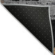 9' X 12' Black Gold And Brown Striped Washable Indoor Outdoor Area Rug