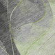 10' X 14' Artichoke Green Gray And Silver Abstract Washable Indoor Outdoor Area Rug