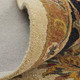 8' X 10' Tan Brown And Black Oriental Hand Tufted Area Rug