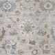12' X 15' Tan Brown And Blue Abstract Distressed Area Rug