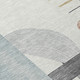 9' X 12' Rust Gray And Ivory Geometric Washable Indoor Outdoor Area Rug