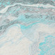 8' X 10' Teal Blue And Silver Abstract Washable Indoor Outdoor Area Rug