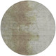 8' Taupe And Beige Round Abstract Washable Indoor Outdoor Area Rug