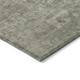 10' X 14' Gray And Silver Medallion Washable Indoor Outdoor Area Rug