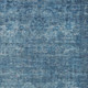 3' X 5' Blue And Ivory Floral Medallion Washable Indoor Outdoor Area Rug