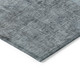 5' X 8' Blue And Gray Abstract Washable Indoor Outdoor Area Rug