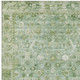 8' X 10' Artichoke Green Ivory And Beige Oriental Washable Indoor Outdoor Area Rug
