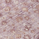 3' X 5' Blush Pink And Ivory Oriental Washable Indoor Outdoor Area Rug