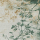 3' X 5' Emerald Ivory And Gold Floral Washable Indoor Outdoor Area Rug