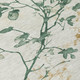 8' Emerald Ivory And Gold Round Floral Washable Indoor Outdoor Area Rug
