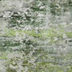3' X 5' Artichoke Green Ivory And Gray Abstract Washable Indoor Outdoor Area Rug